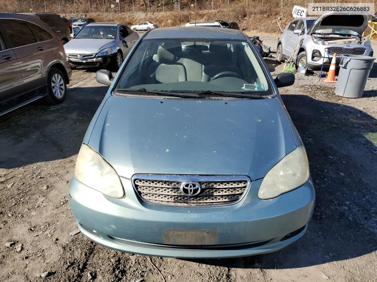 2006 Toyota Corolla Ce VIN: 2T1BR32E26C626883 Lot: 80611624