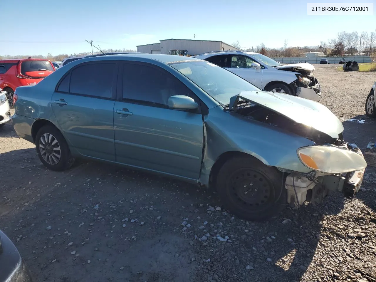 2006 Toyota Corolla Ce VIN: 2T1BR30E76C712001 Lot: 80657694