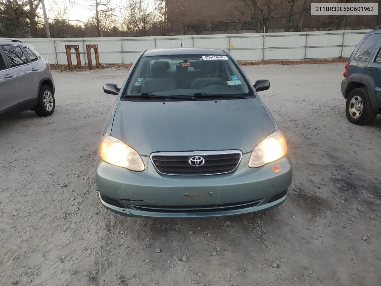 2006 Toyota Corolla Ce VIN: 2T1BR32E56C601962 Lot: 80665894