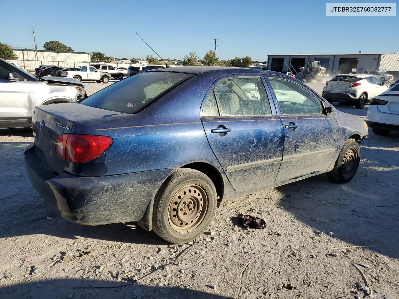 2006 Toyota Corolla Ce VIN: JTDBR32E760082777 Lot: 80781534