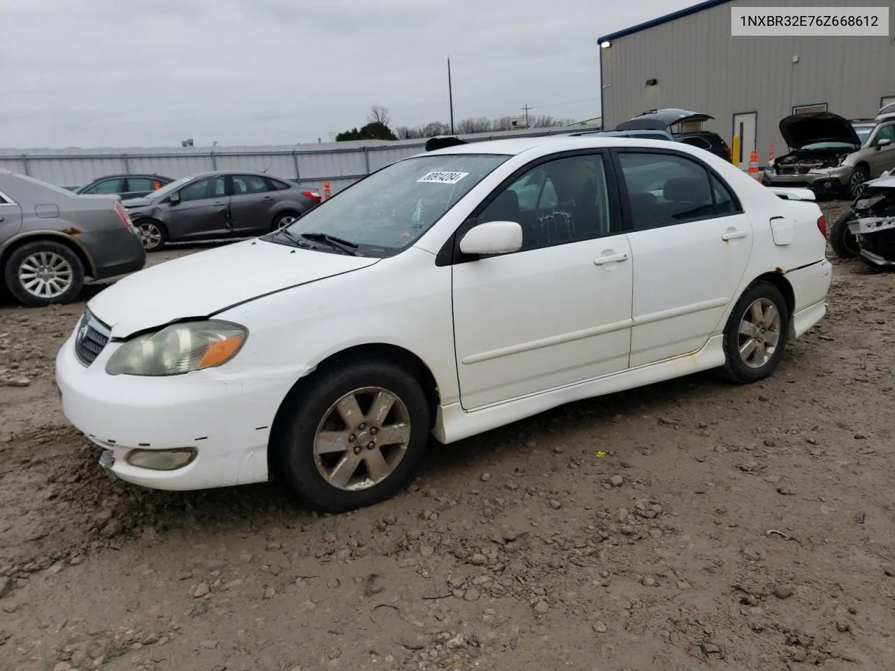 2006 Toyota Corolla Ce VIN: 1NXBR32E76Z668612 Lot: 80914284