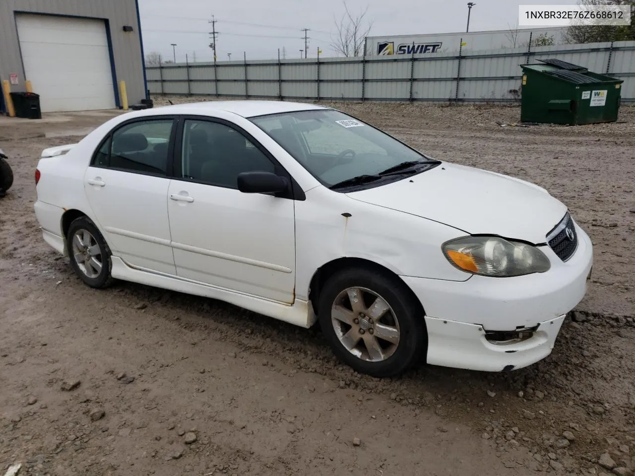 2006 Toyota Corolla Ce VIN: 1NXBR32E76Z668612 Lot: 80914284