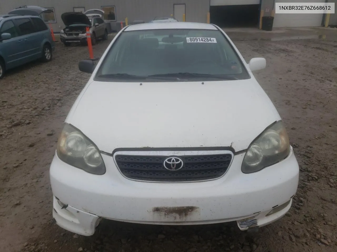 2006 Toyota Corolla Ce VIN: 1NXBR32E76Z668612 Lot: 80914284