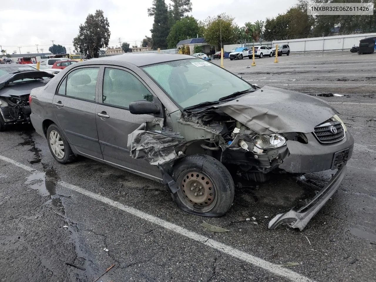 2006 Toyota Corolla Ce VIN: 1NXBR32E06Z611426 Lot: 81182963