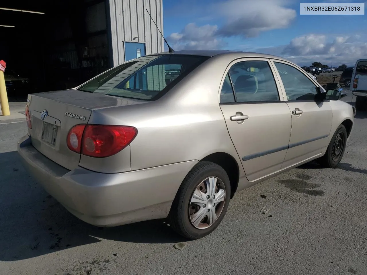 2006 Toyota Corolla Ce VIN: 1NXBR32E06Z671318 Lot: 81194074