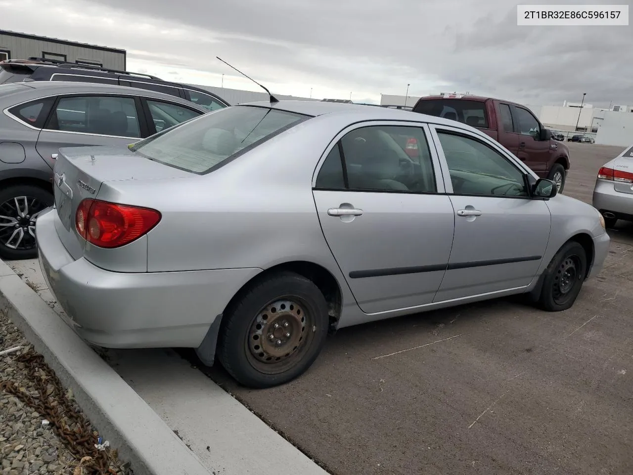 2006 Toyota Corolla Ce VIN: 2T1BR32E86C596157 Lot: 81284694