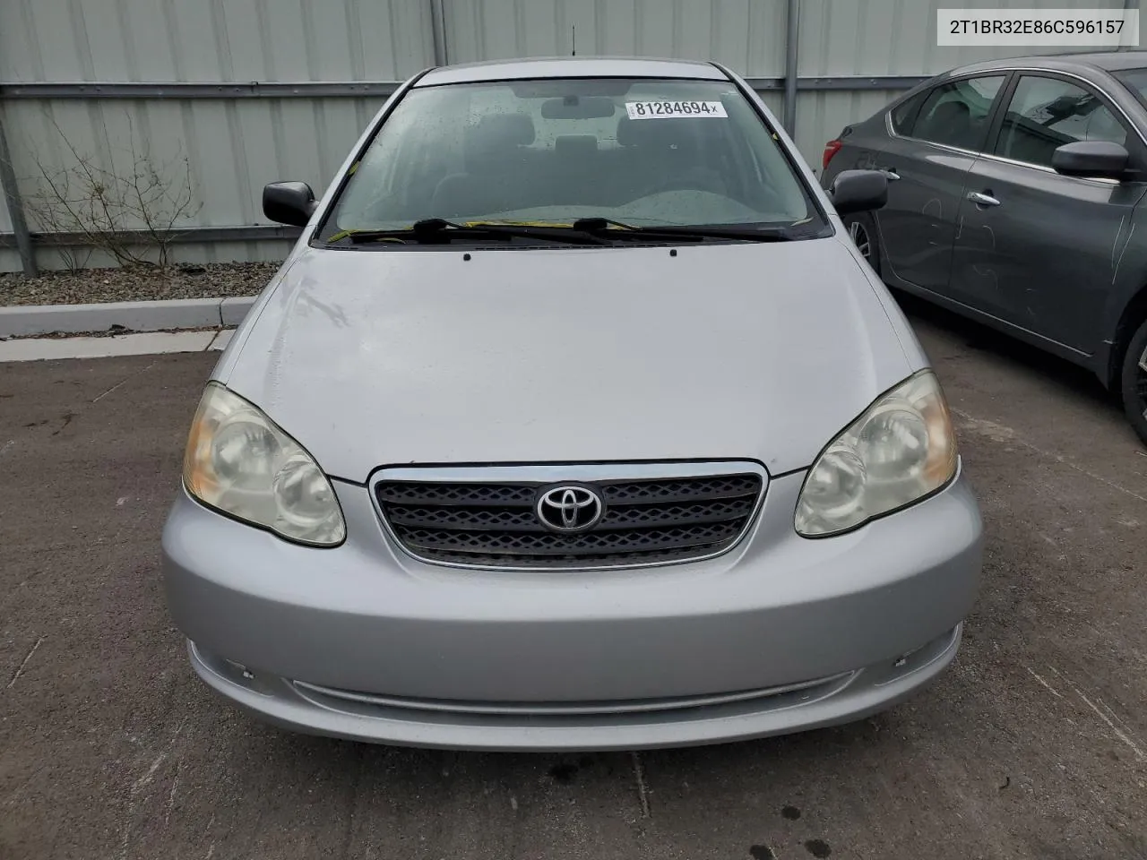 2006 Toyota Corolla Ce VIN: 2T1BR32E86C596157 Lot: 81284694