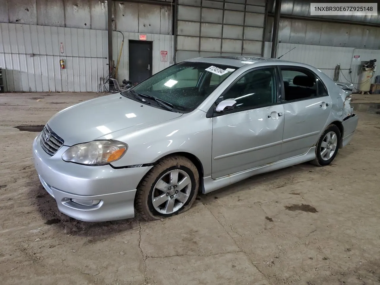 2007 Toyota Corolla Ce VIN: 1NXBR30E67Z925148 Lot: 41245164