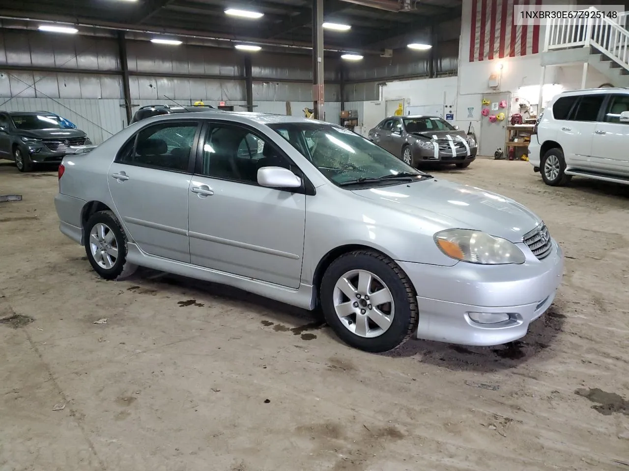 2007 Toyota Corolla Ce VIN: 1NXBR30E67Z925148 Lot: 41245164