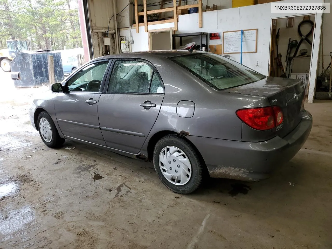 2007 Toyota Corolla Ce VIN: 1NXBR30E27Z927835 Lot: 52769294