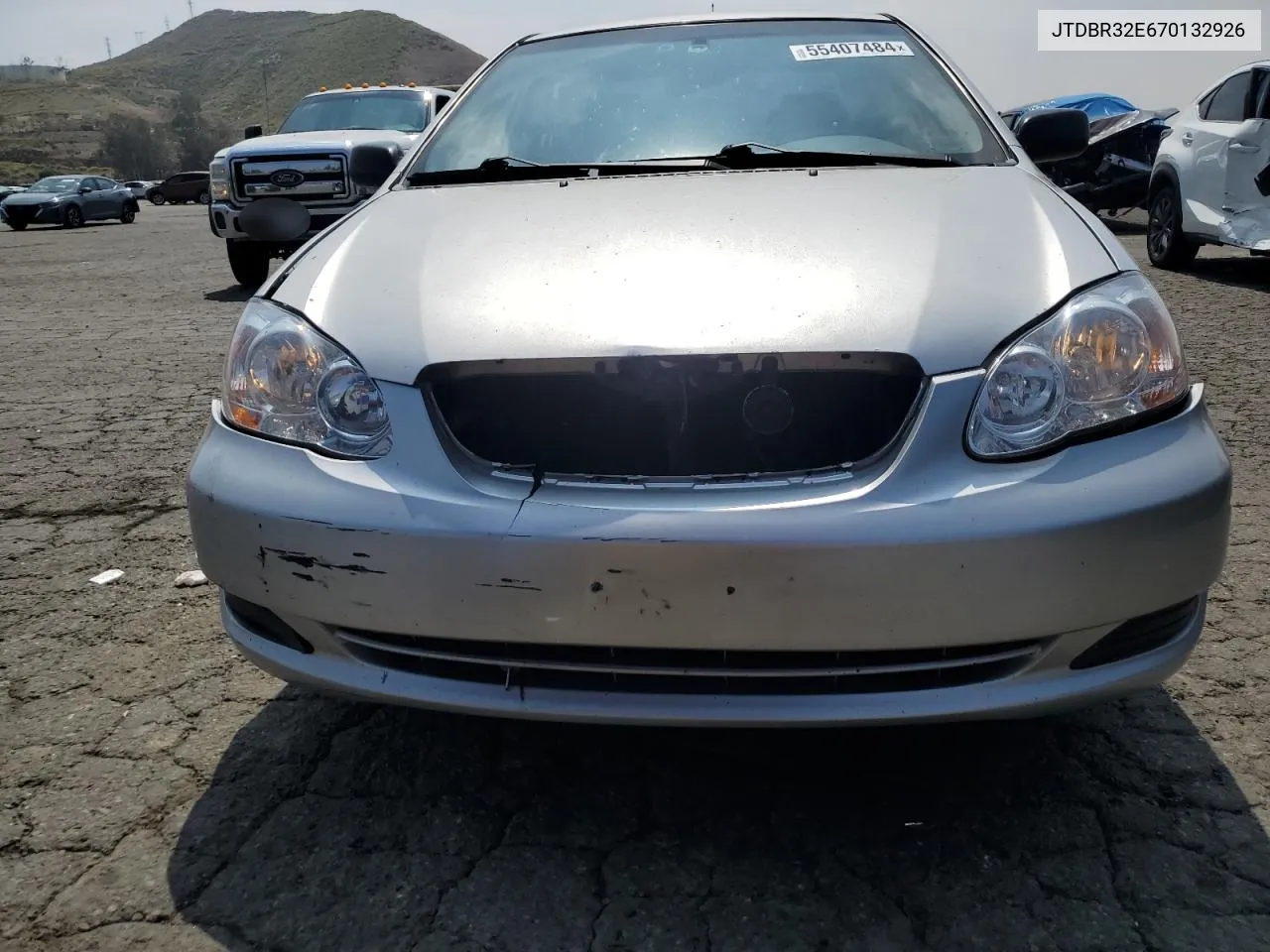 2007 Toyota Corolla Ce VIN: JTDBR32E670132926 Lot: 55407484