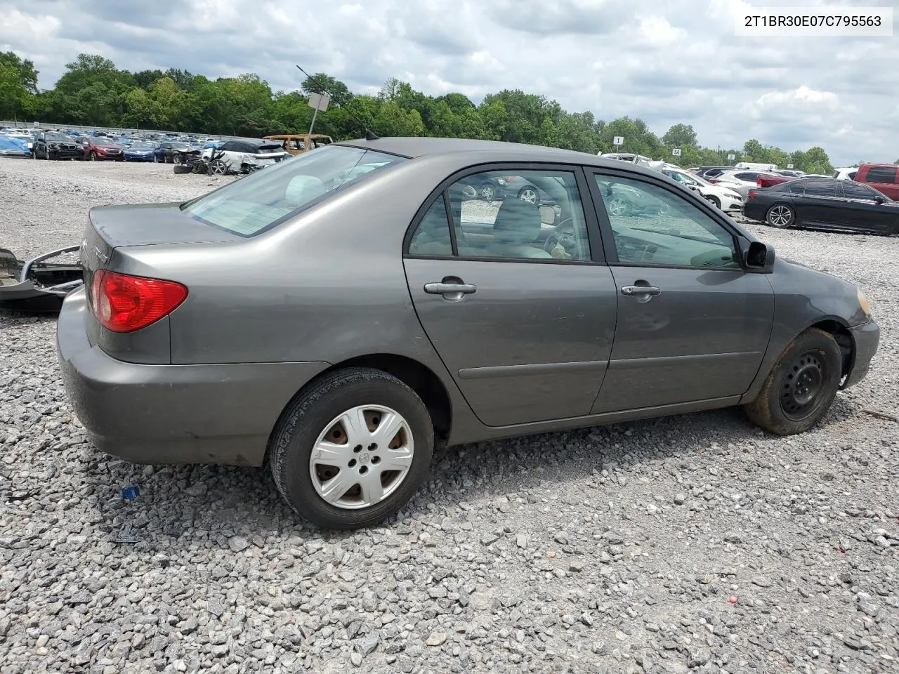 2007 Toyota Corolla Ce VIN: 2T1BR30E07C795563 Lot: 57351114