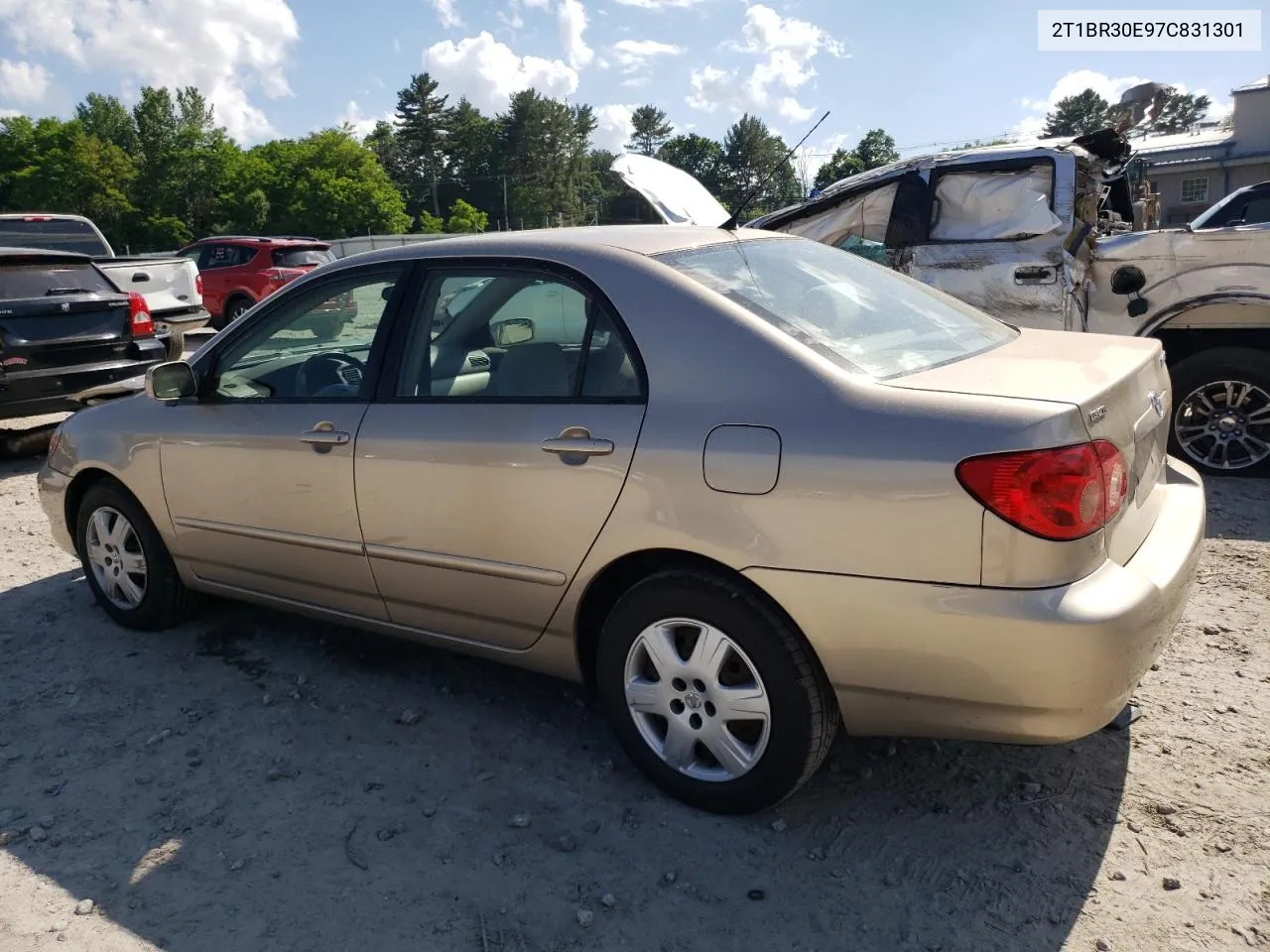 2007 Toyota Corolla Ce VIN: 2T1BR30E97C831301 Lot: 58090224