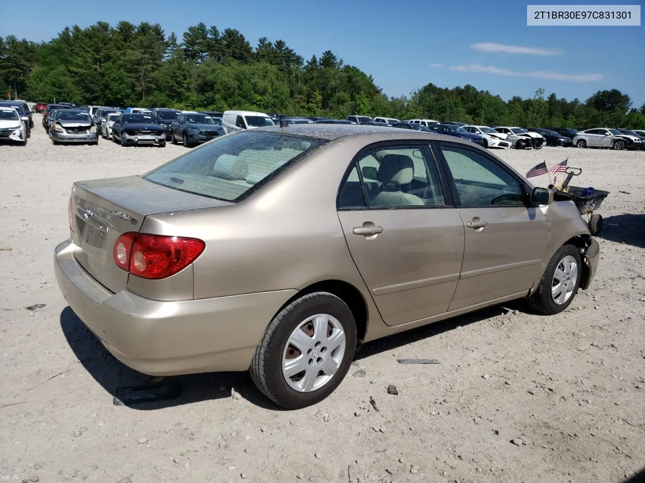 2007 Toyota Corolla Ce VIN: 2T1BR30E97C831301 Lot: 58090224