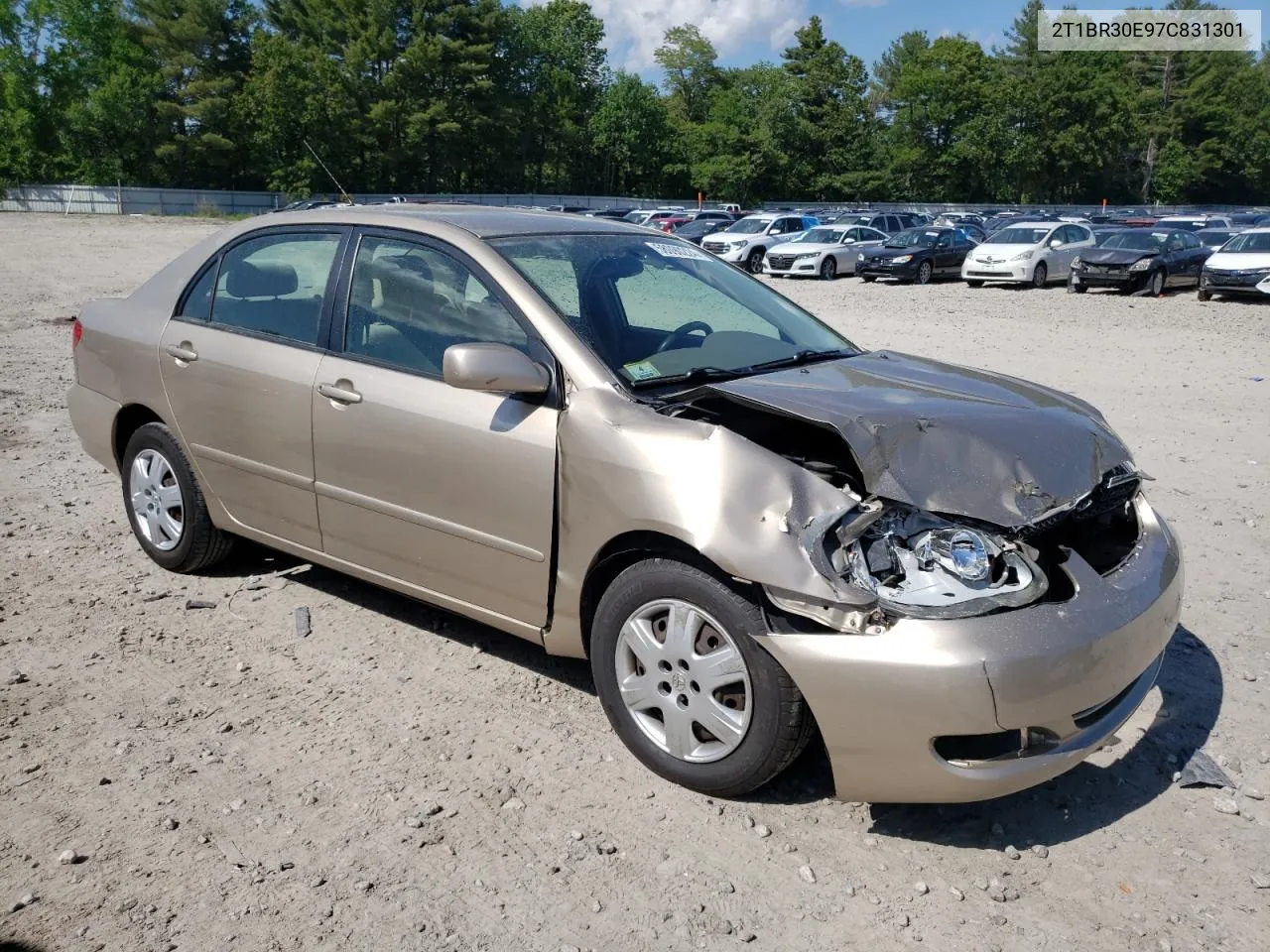 2007 Toyota Corolla Ce VIN: 2T1BR30E97C831301 Lot: 58090224