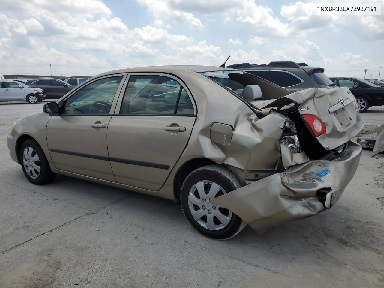 2007 Toyota Corolla Ce VIN: 1NXBR32EX7Z927191 Lot: 61084654