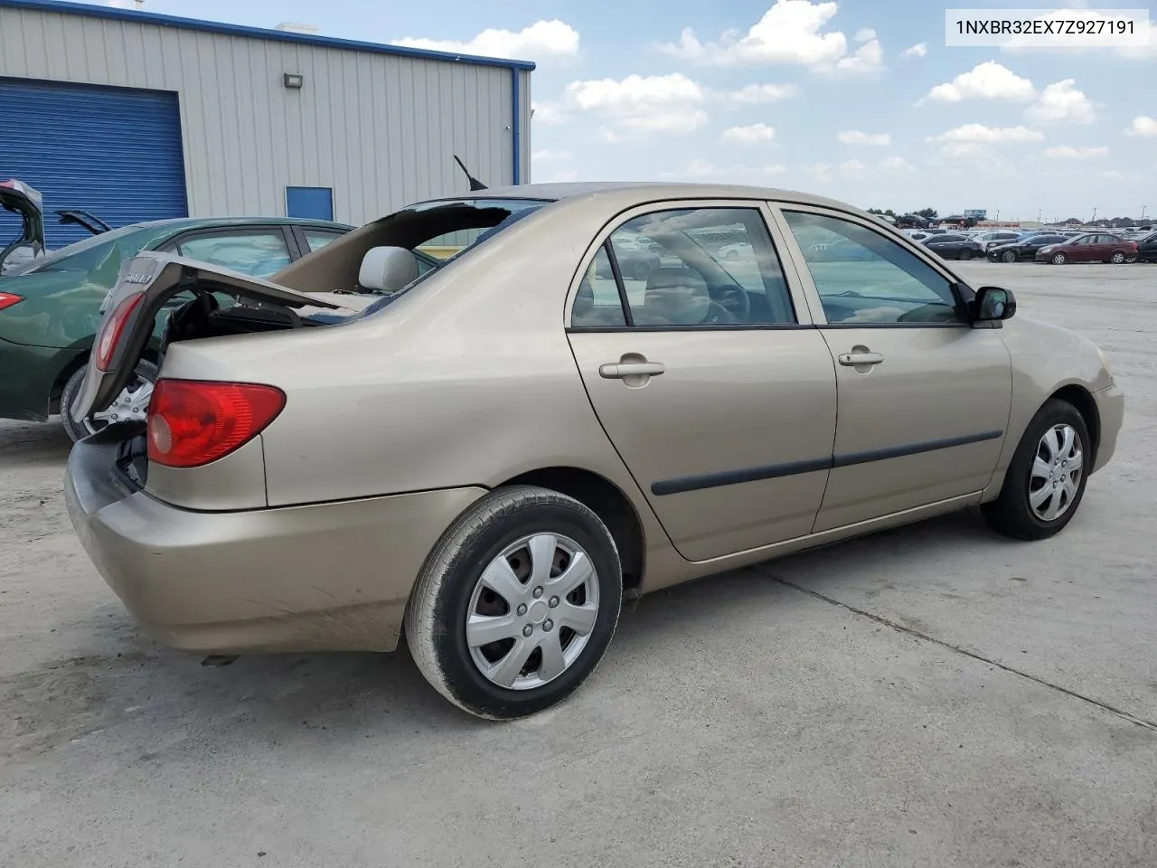 2007 Toyota Corolla Ce VIN: 1NXBR32EX7Z927191 Lot: 61084654