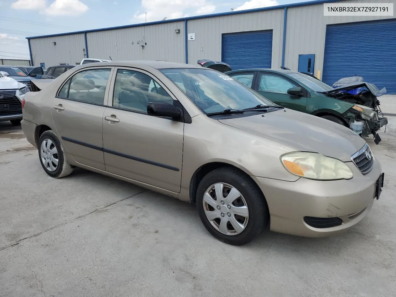 2007 Toyota Corolla Ce VIN: 1NXBR32EX7Z927191 Lot: 61084654