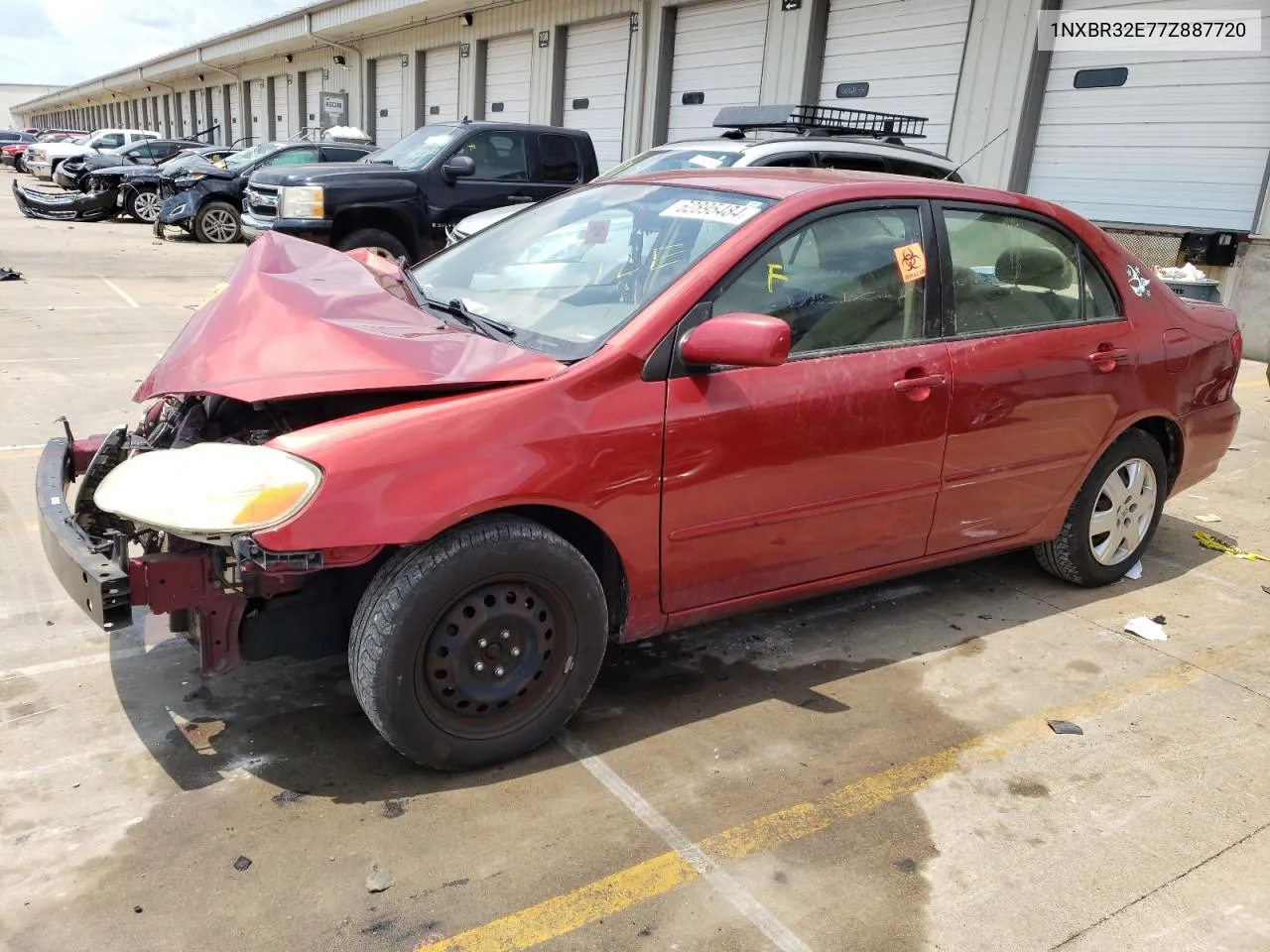 2007 Toyota Corolla Ce VIN: 1NXBR32E77Z887720 Lot: 62895484