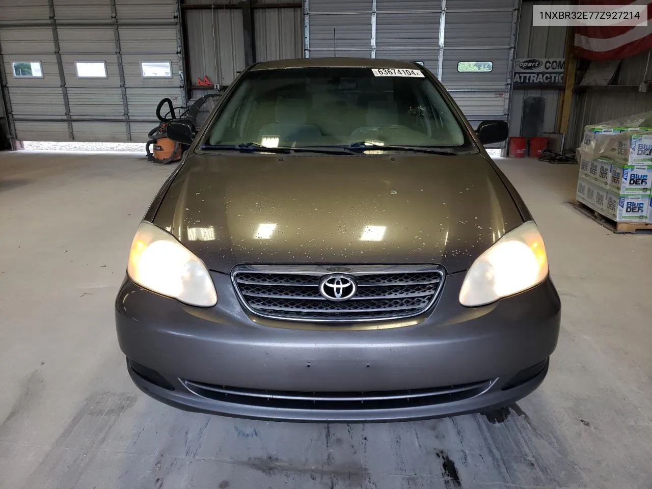 2007 Toyota Corolla Ce VIN: 1NXBR32E77Z927214 Lot: 63674104