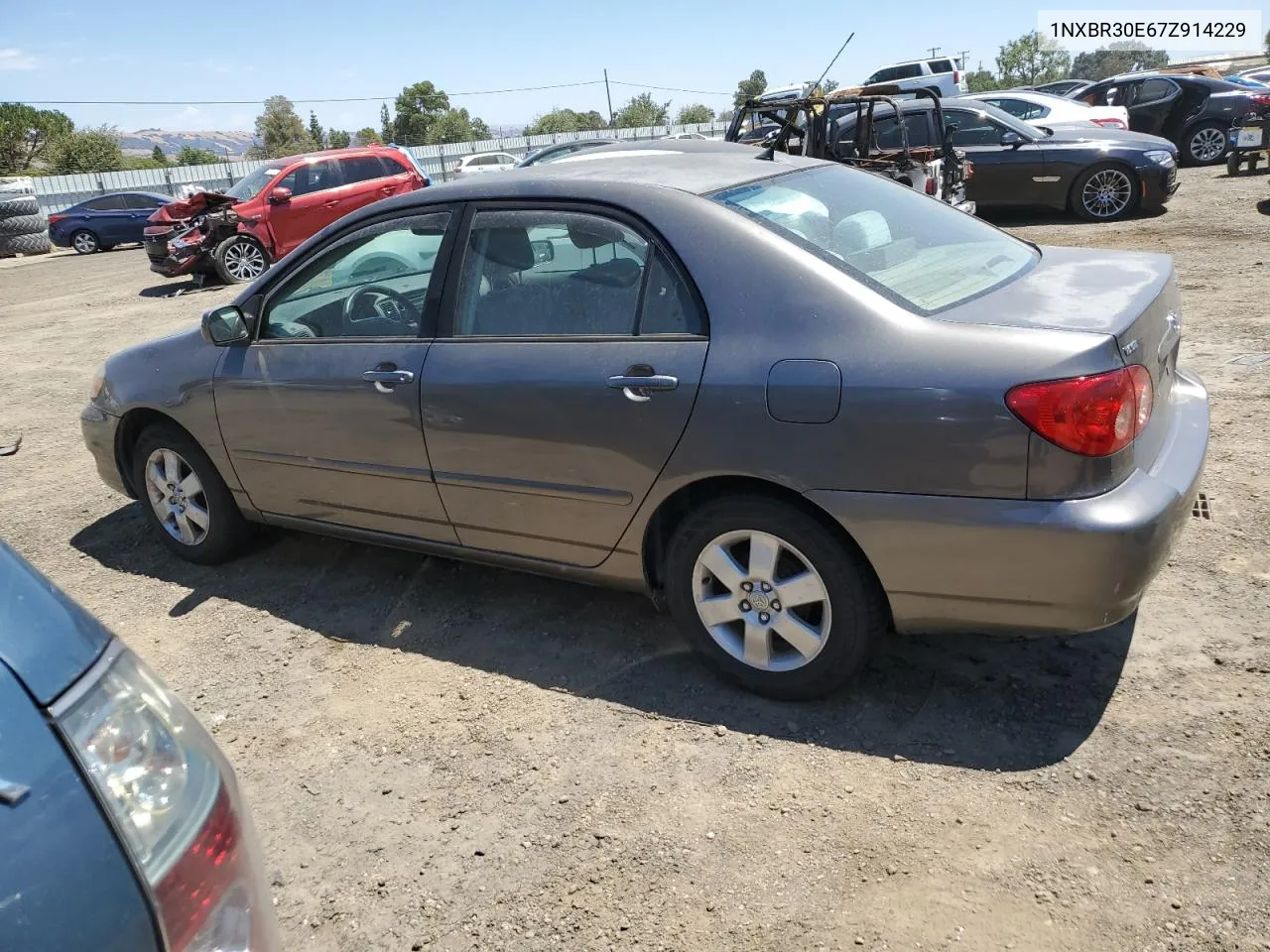 2007 Toyota Corolla Ce VIN: 1NXBR30E67Z914229 Lot: 63850394