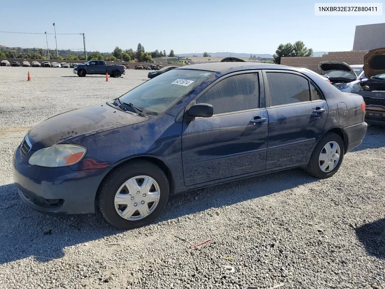 2007 Toyota Corolla Ce VIN: 1NXBR32E37Z880411 Lot: 64515014