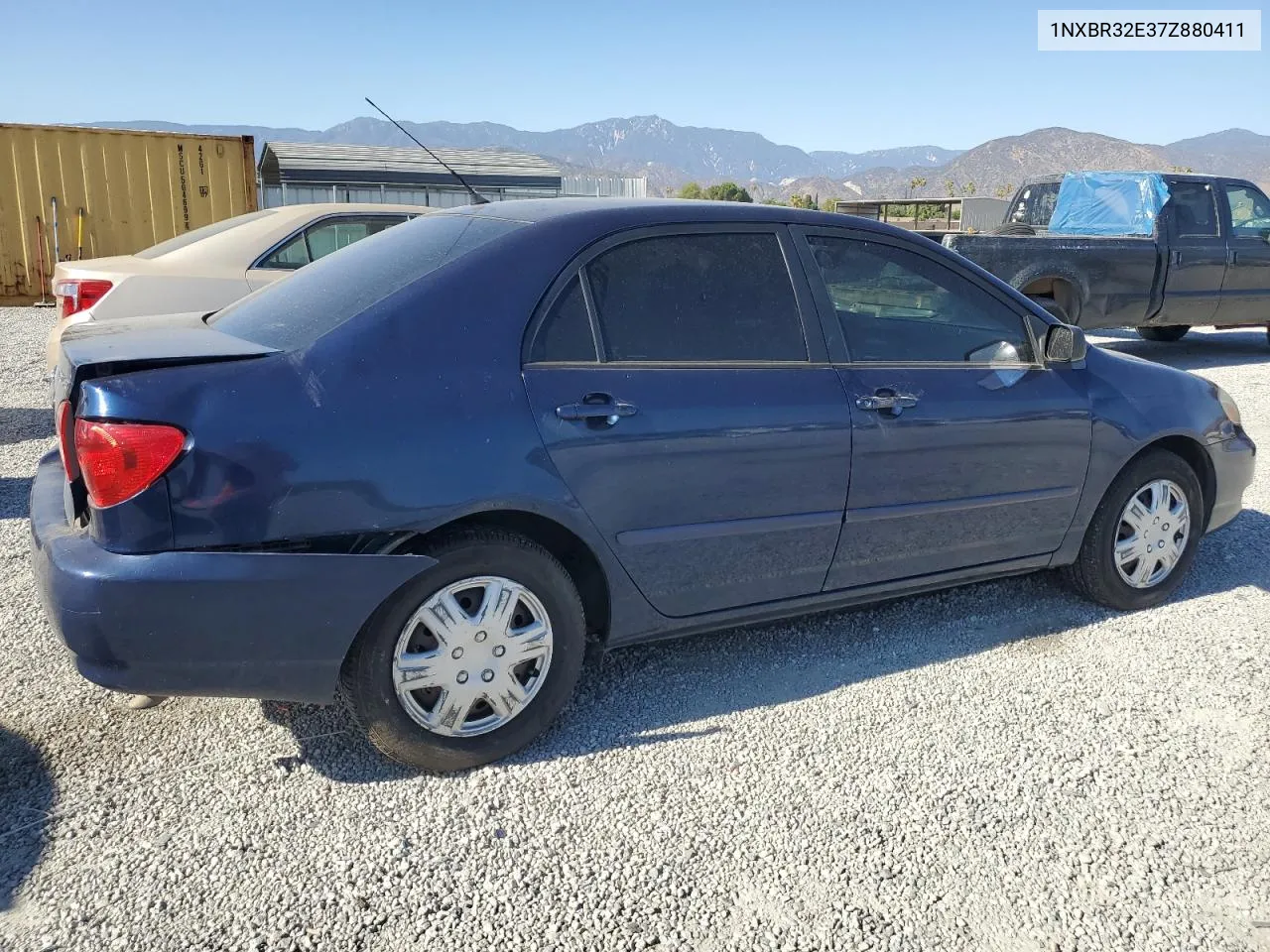 2007 Toyota Corolla Ce VIN: 1NXBR32E37Z880411 Lot: 64515014