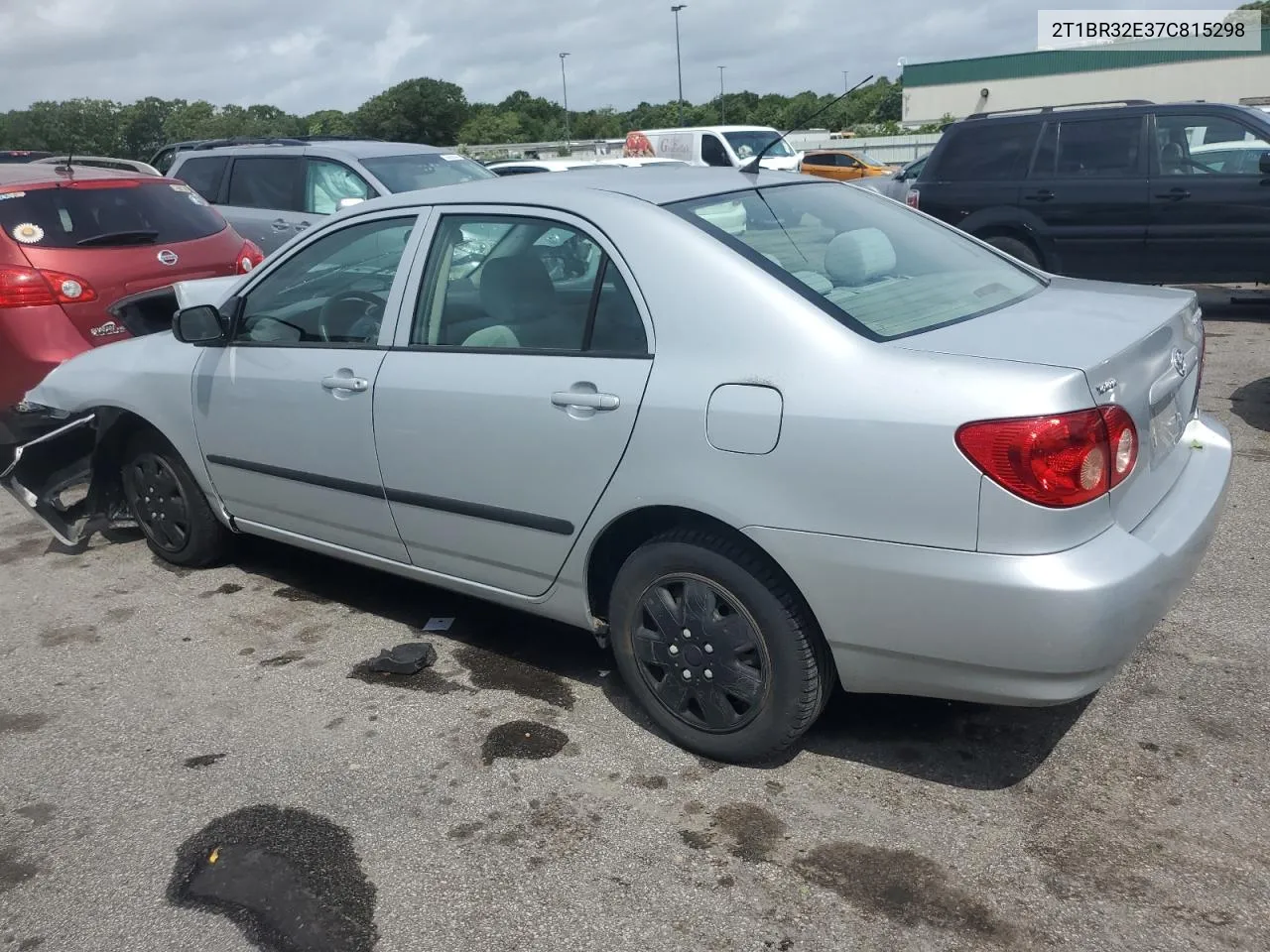 2007 Toyota Corolla Ce VIN: 2T1BR32E37C815298 Lot: 66067134