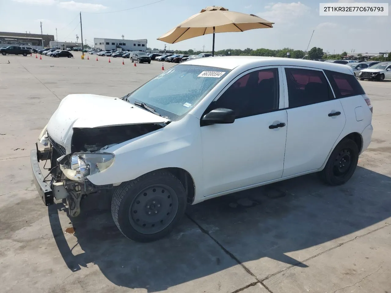 2007 Toyota Corolla Matrix Xr VIN: 2T1KR32E77C676793 Lot: 66208594