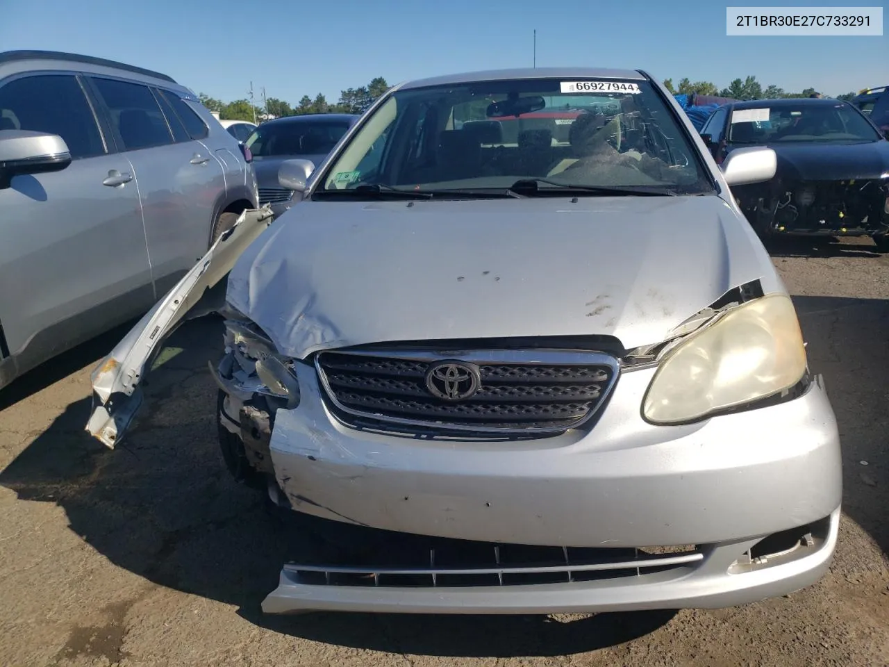 2007 Toyota Corolla Ce VIN: 2T1BR30E27C733291 Lot: 66927944