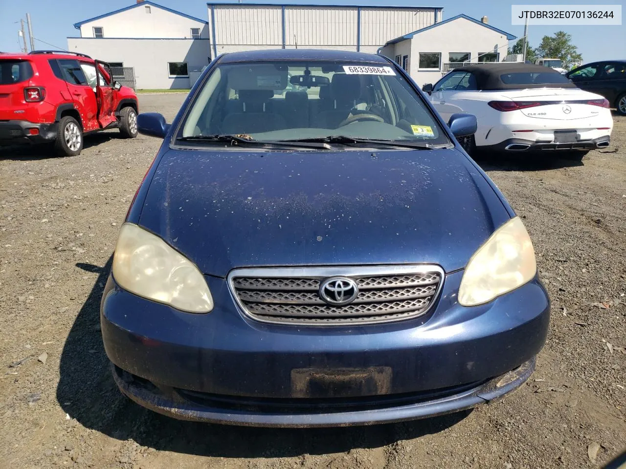 2007 Toyota Corolla Ce VIN: JTDBR32E070136244 Lot: 68339864