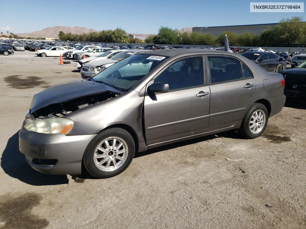 1NXBR32E37Z798484 2007 Toyota Corolla Ce