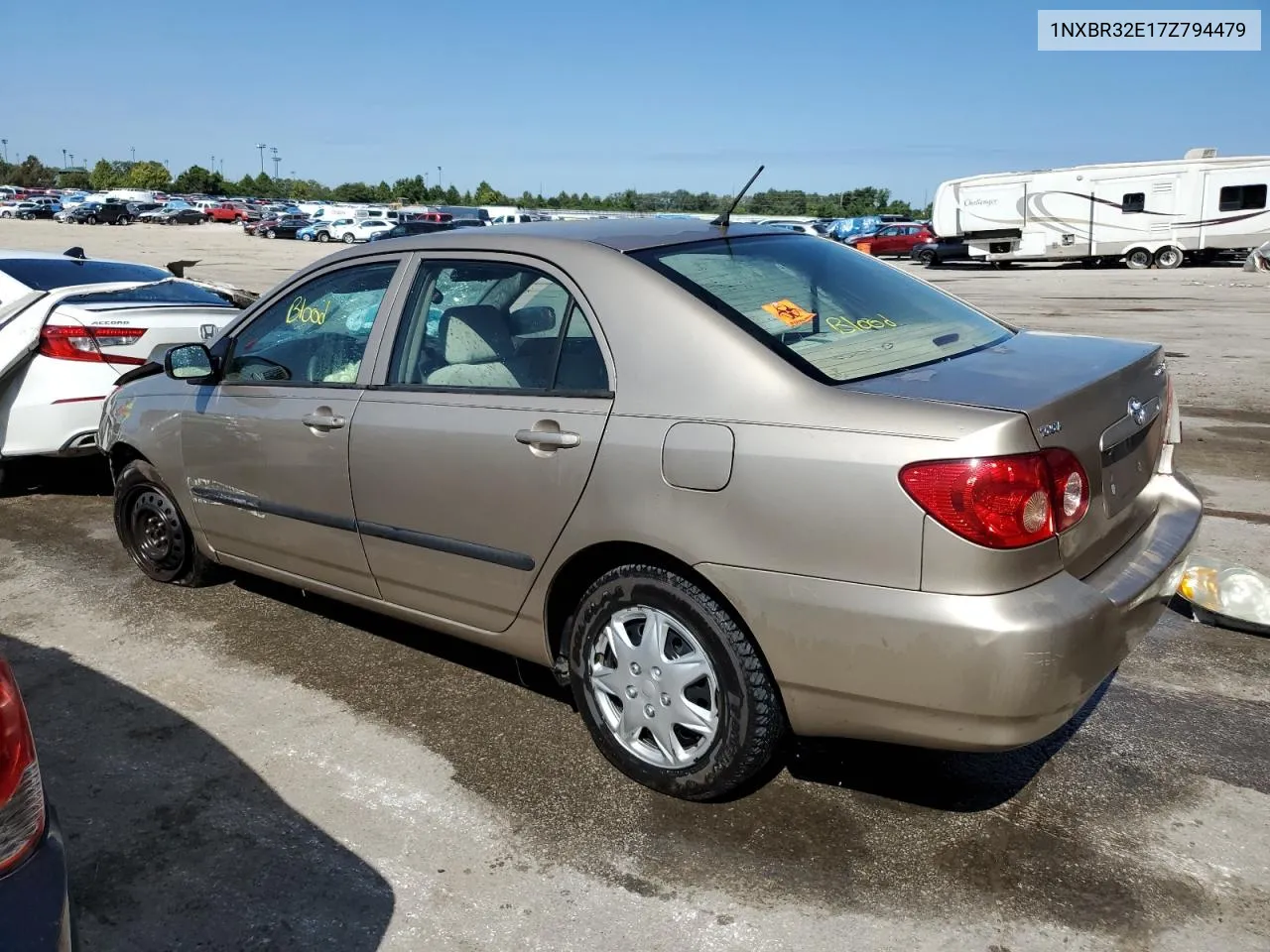 1NXBR32E17Z794479 2007 Toyota Corolla Ce