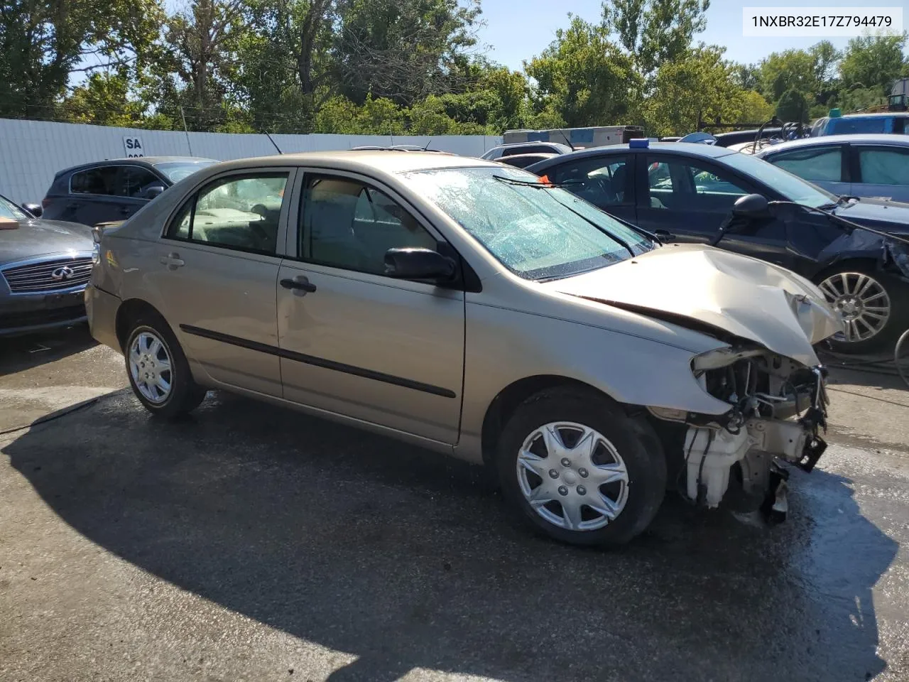 2007 Toyota Corolla Ce VIN: 1NXBR32E17Z794479 Lot: 69071434