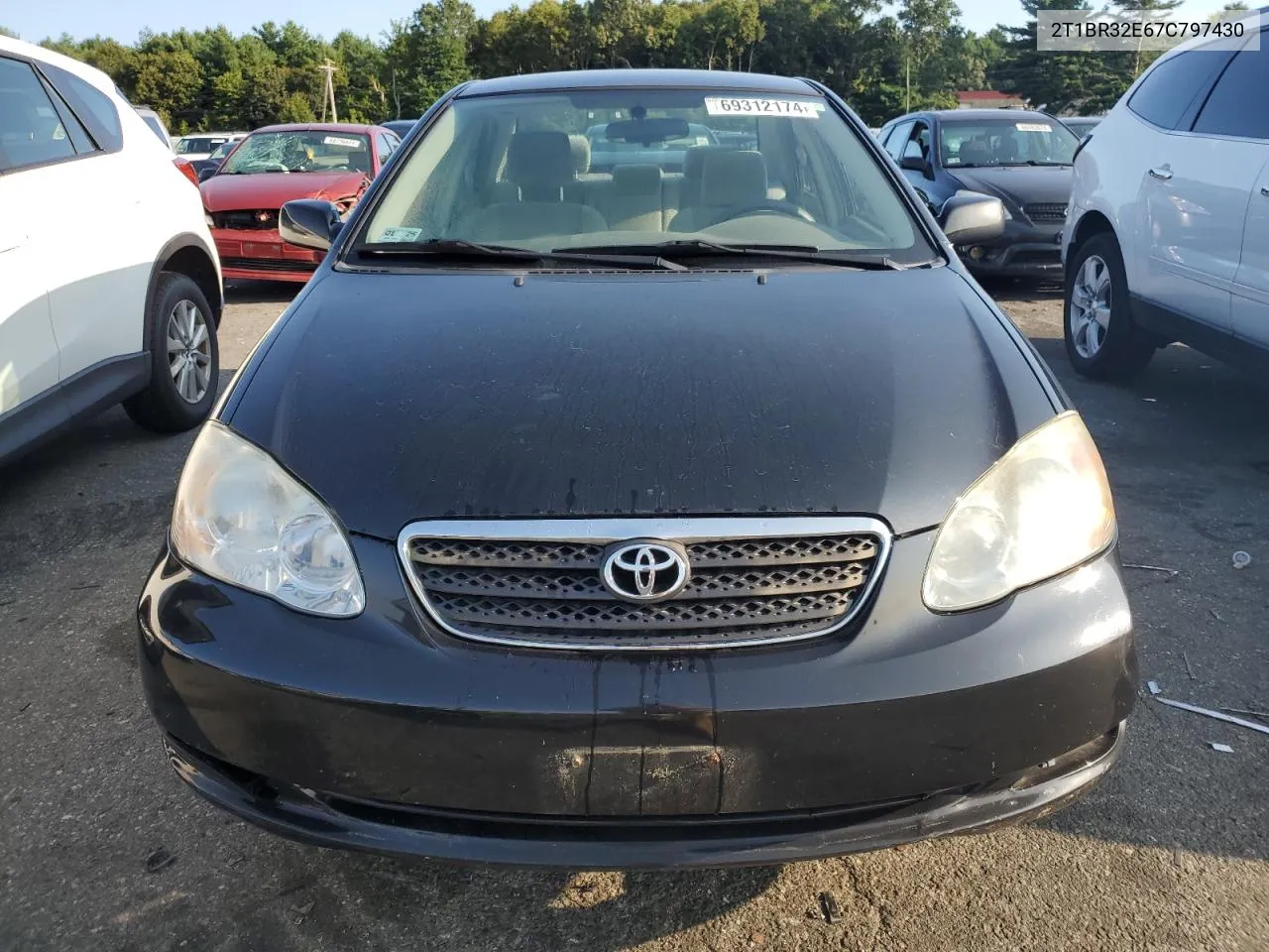 2007 Toyota Corolla Ce VIN: 2T1BR32E67C797430 Lot: 69312174