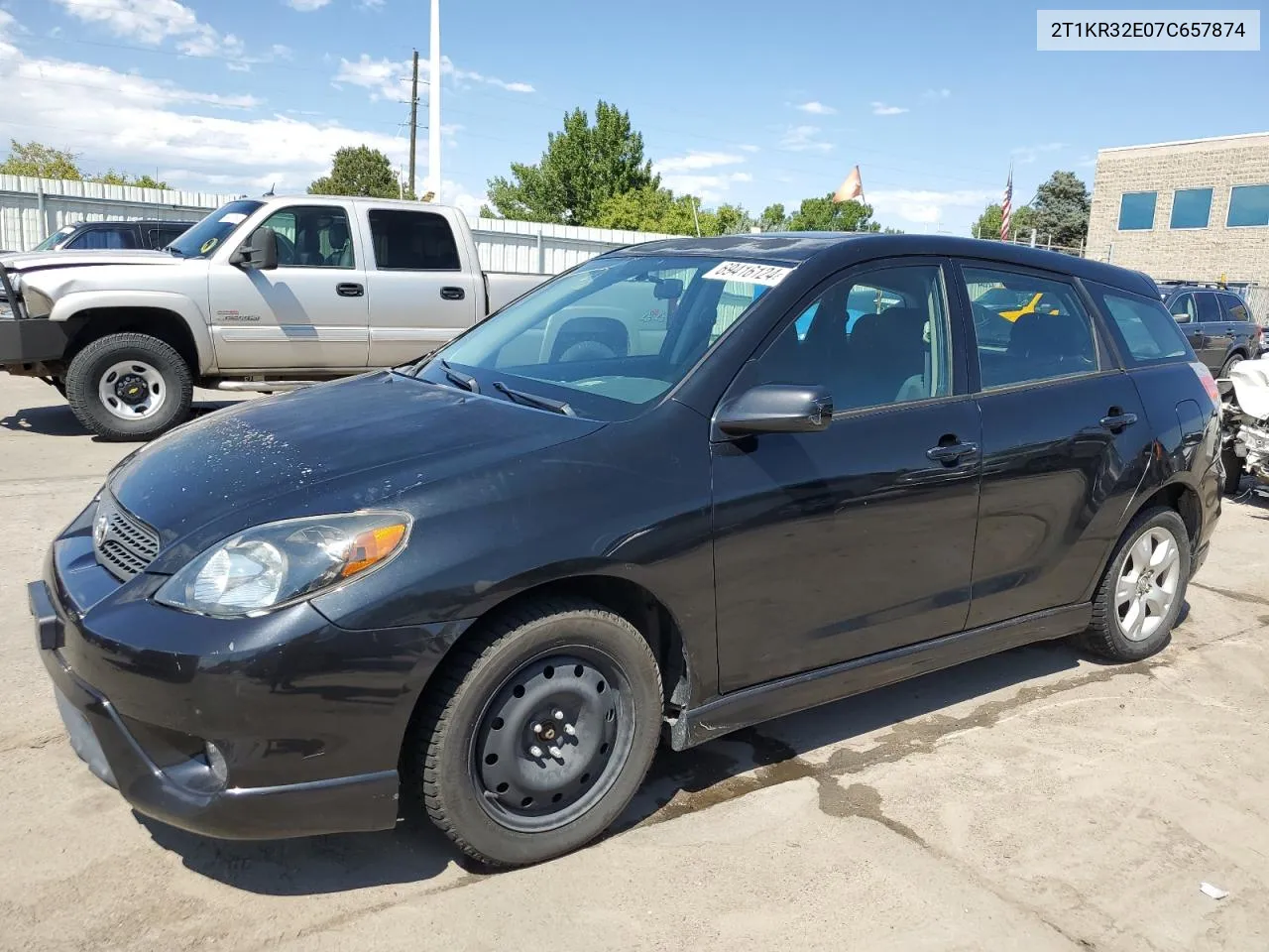 2007 Toyota Corolla Matrix Xr VIN: 2T1KR32E07C657874 Lot: 69416124