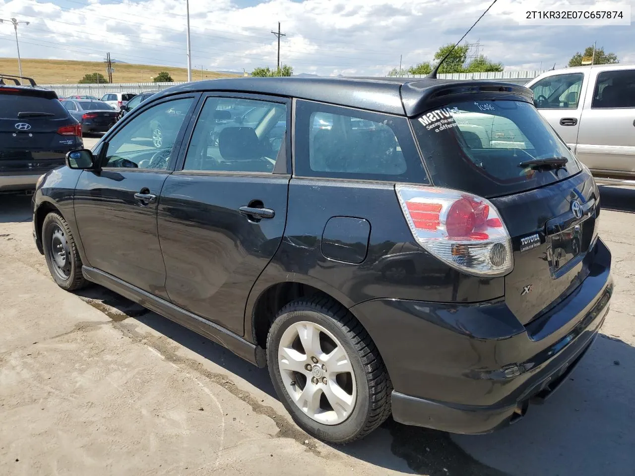 2007 Toyota Corolla Matrix Xr VIN: 2T1KR32E07C657874 Lot: 69416124