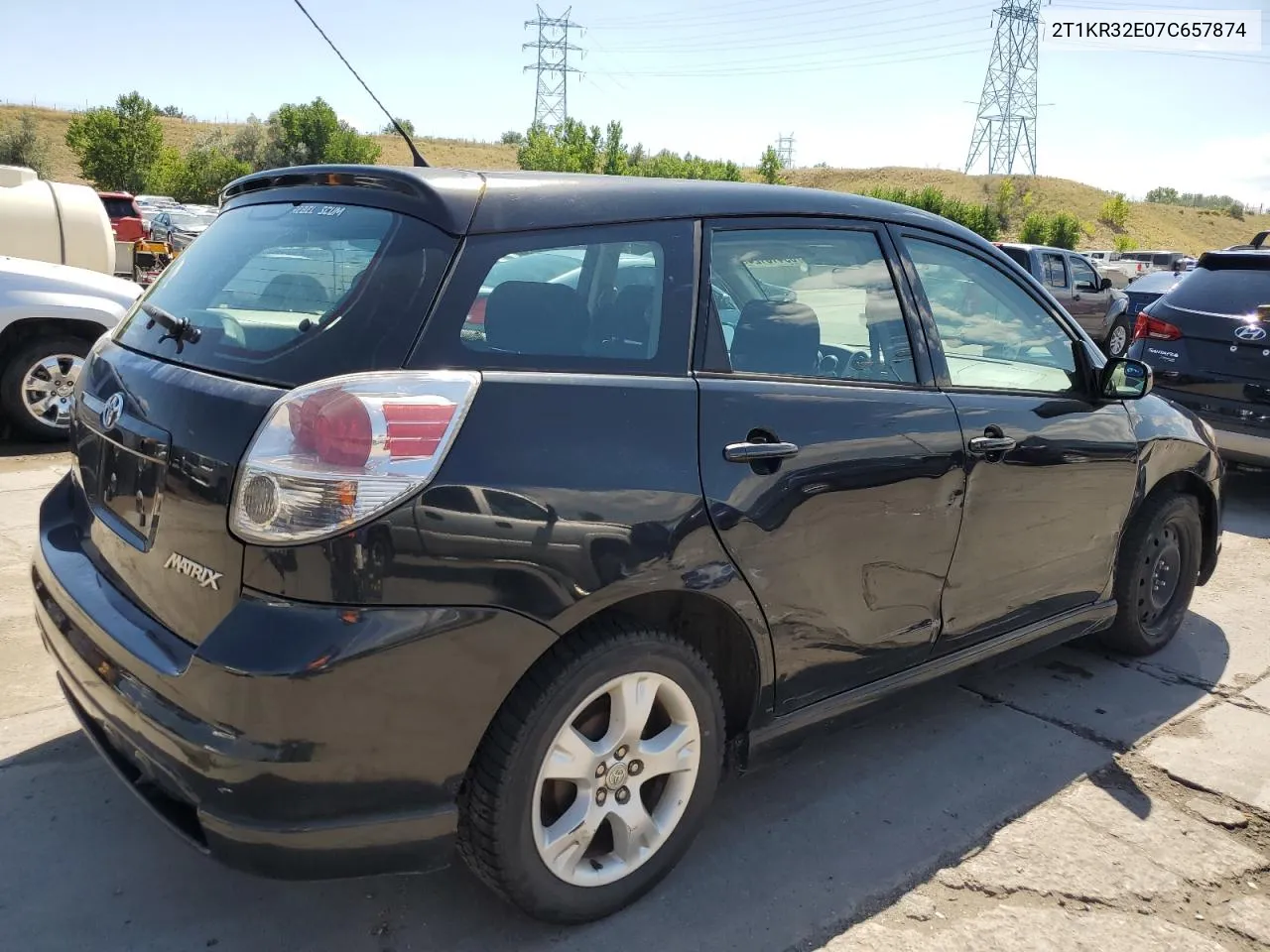 2007 Toyota Corolla Matrix Xr VIN: 2T1KR32E07C657874 Lot: 69416124