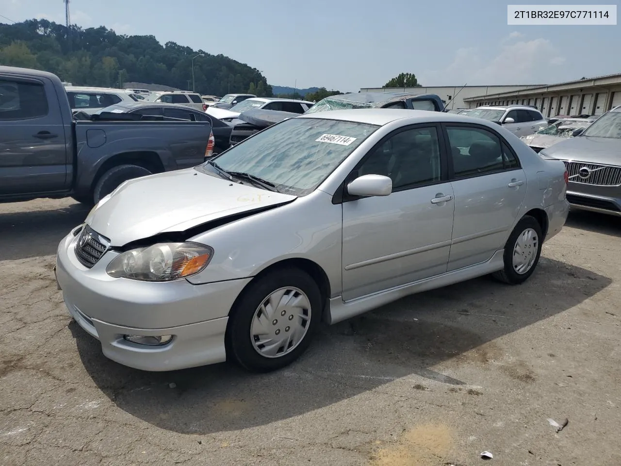 2007 Toyota Corolla Ce VIN: 2T1BR32E97C771114 Lot: 69467114