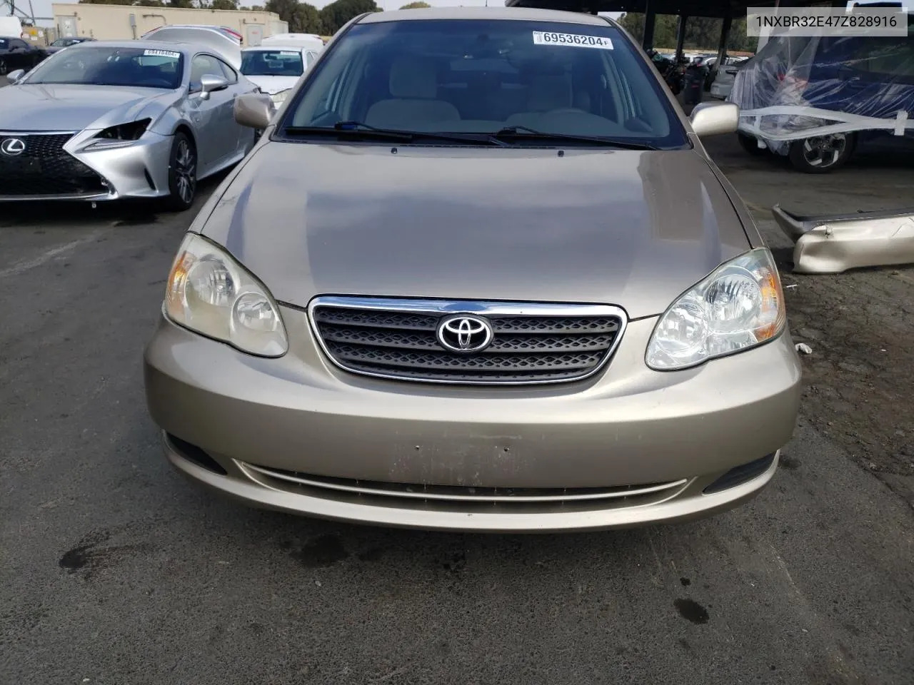 2007 Toyota Corolla Ce VIN: 1NXBR32E47Z828916 Lot: 69536204