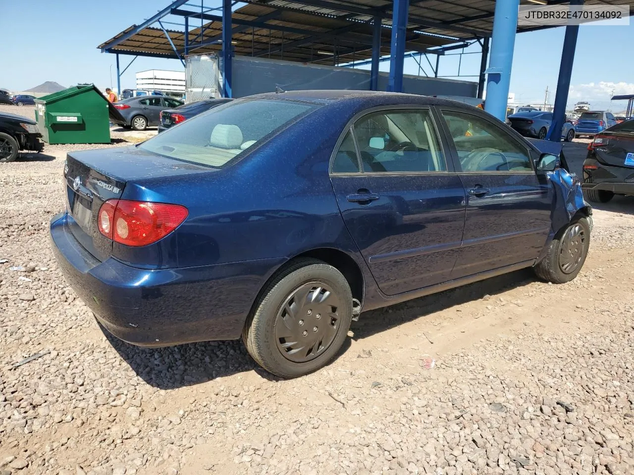 2007 Toyota Corolla Ce VIN: JTDBR32E470134092 Lot: 69707684