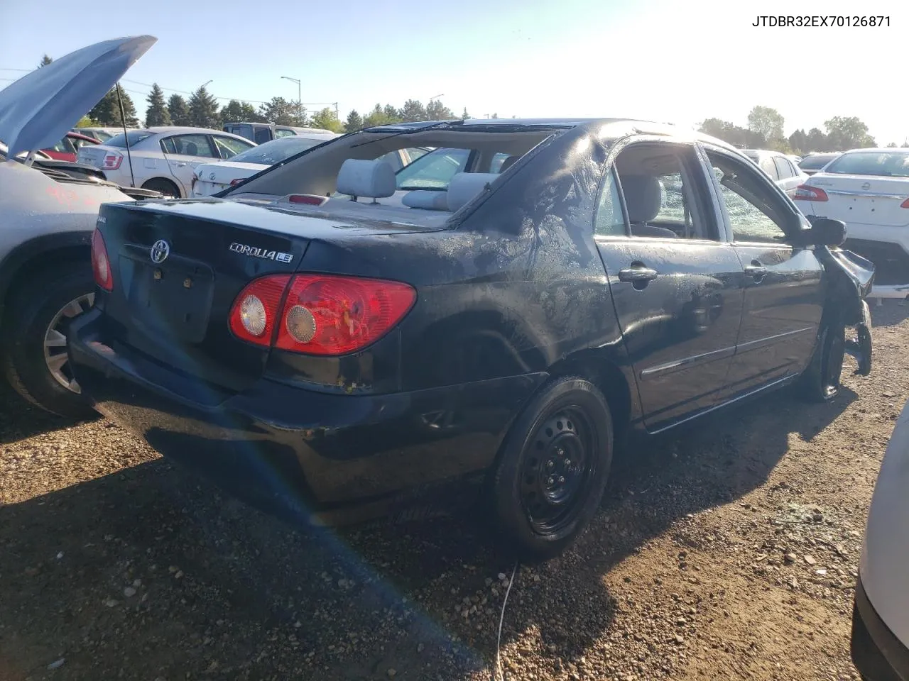 2007 Toyota Corolla Ce VIN: JTDBR32EX70126871 Lot: 69721884