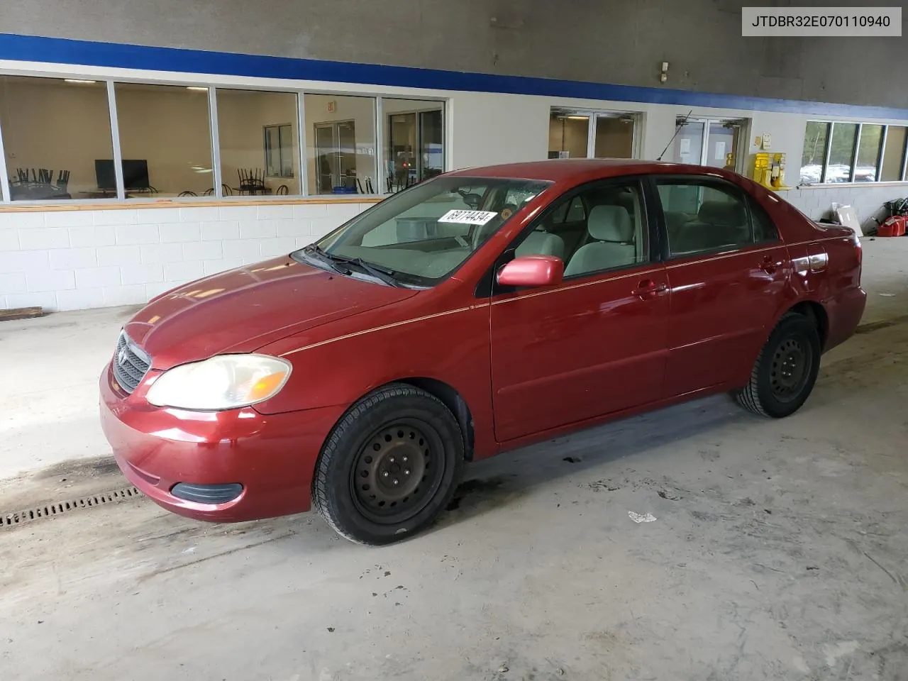 2007 Toyota Corolla Ce VIN: JTDBR32E070110940 Lot: 69774434