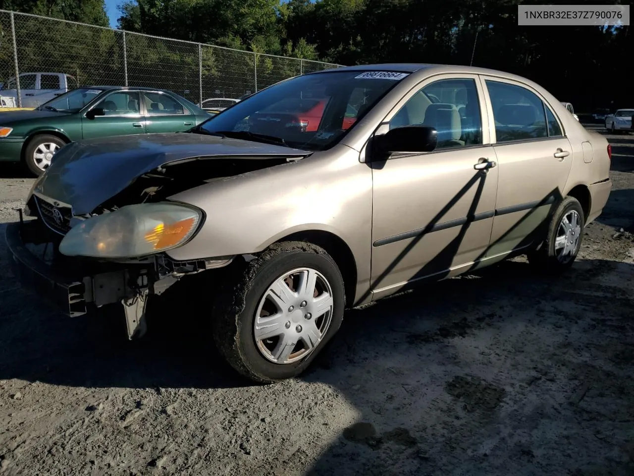 2007 Toyota Corolla Ce VIN: 1NXBR32E37Z790076 Lot: 69816664