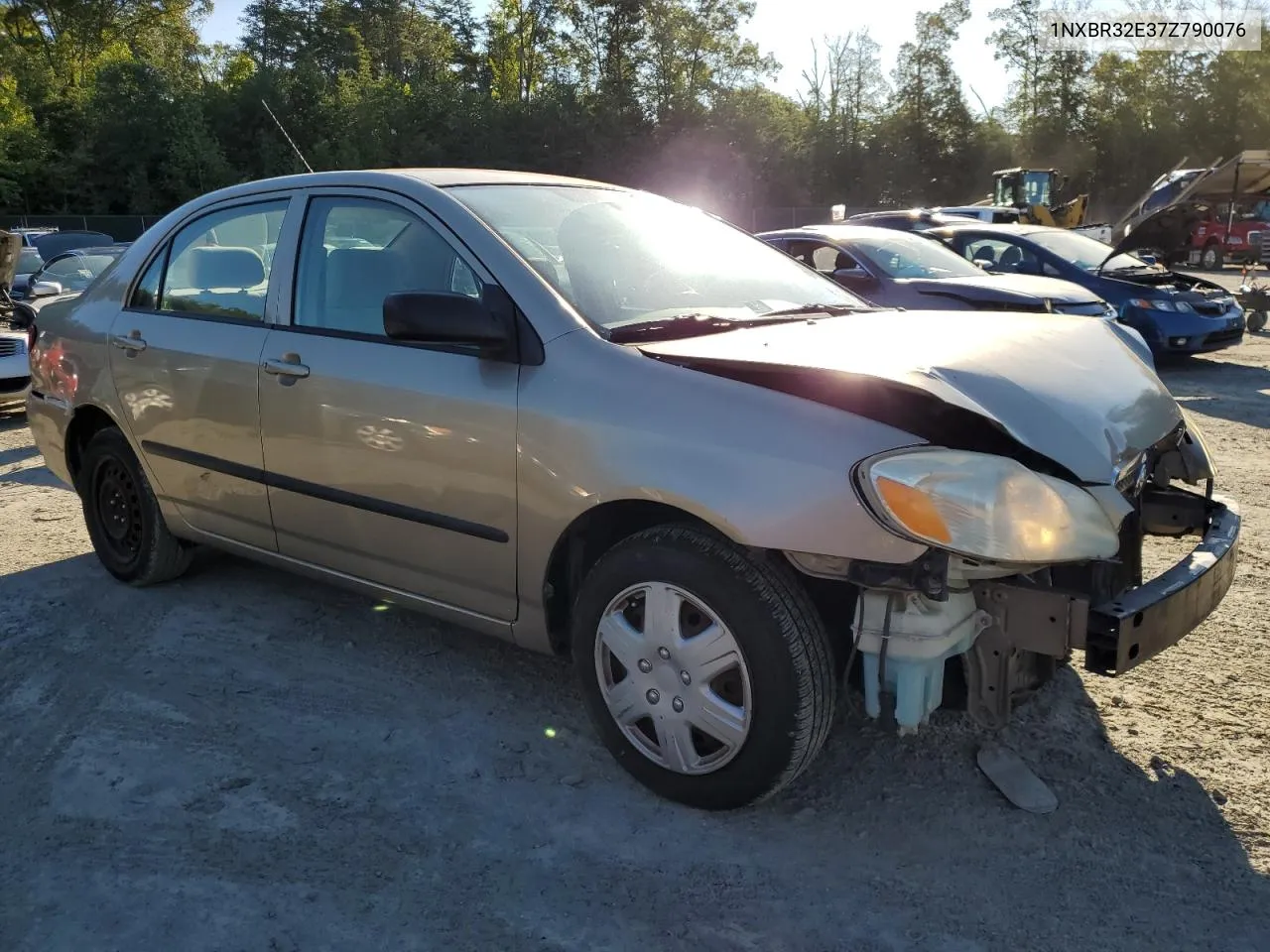 2007 Toyota Corolla Ce VIN: 1NXBR32E37Z790076 Lot: 69816664