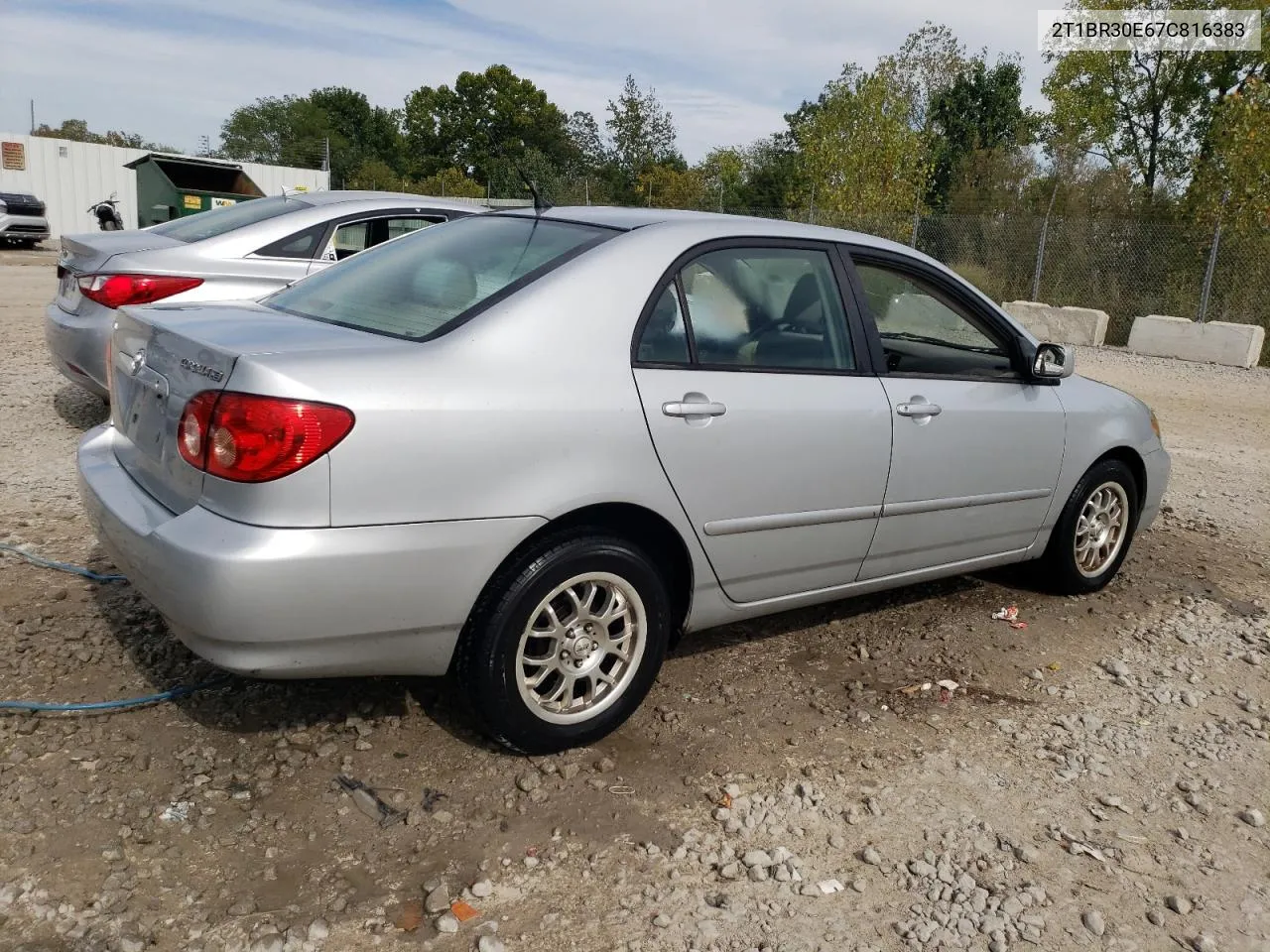 2007 Toyota Corolla Ce VIN: 2T1BR30E67C816383 Lot: 69822184