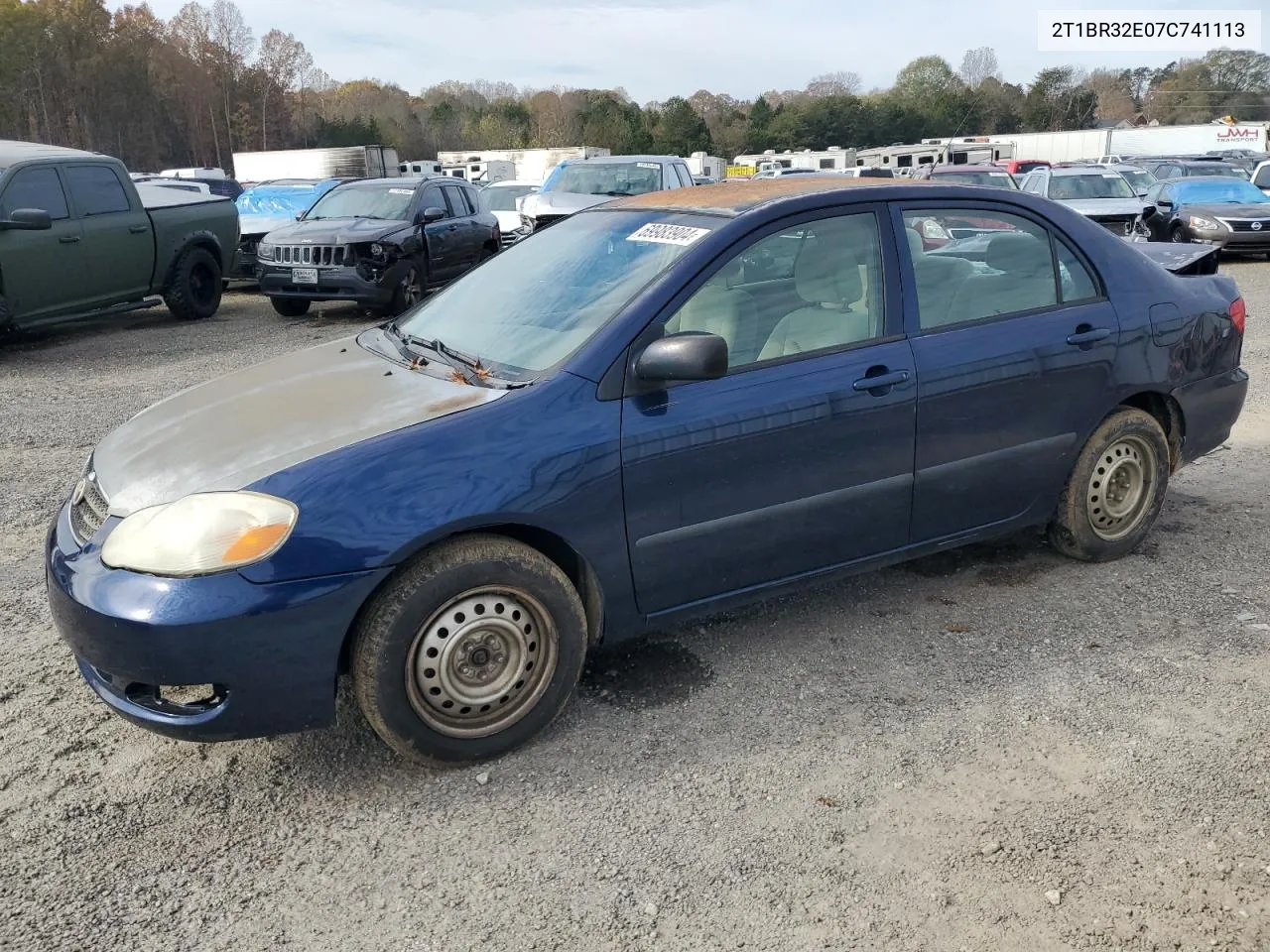 2007 Toyota Corolla Ce VIN: 2T1BR32E07C741113 Lot: 69983904