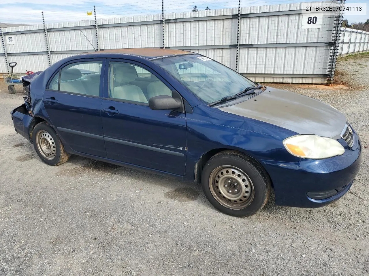 2007 Toyota Corolla Ce VIN: 2T1BR32E07C741113 Lot: 69983904