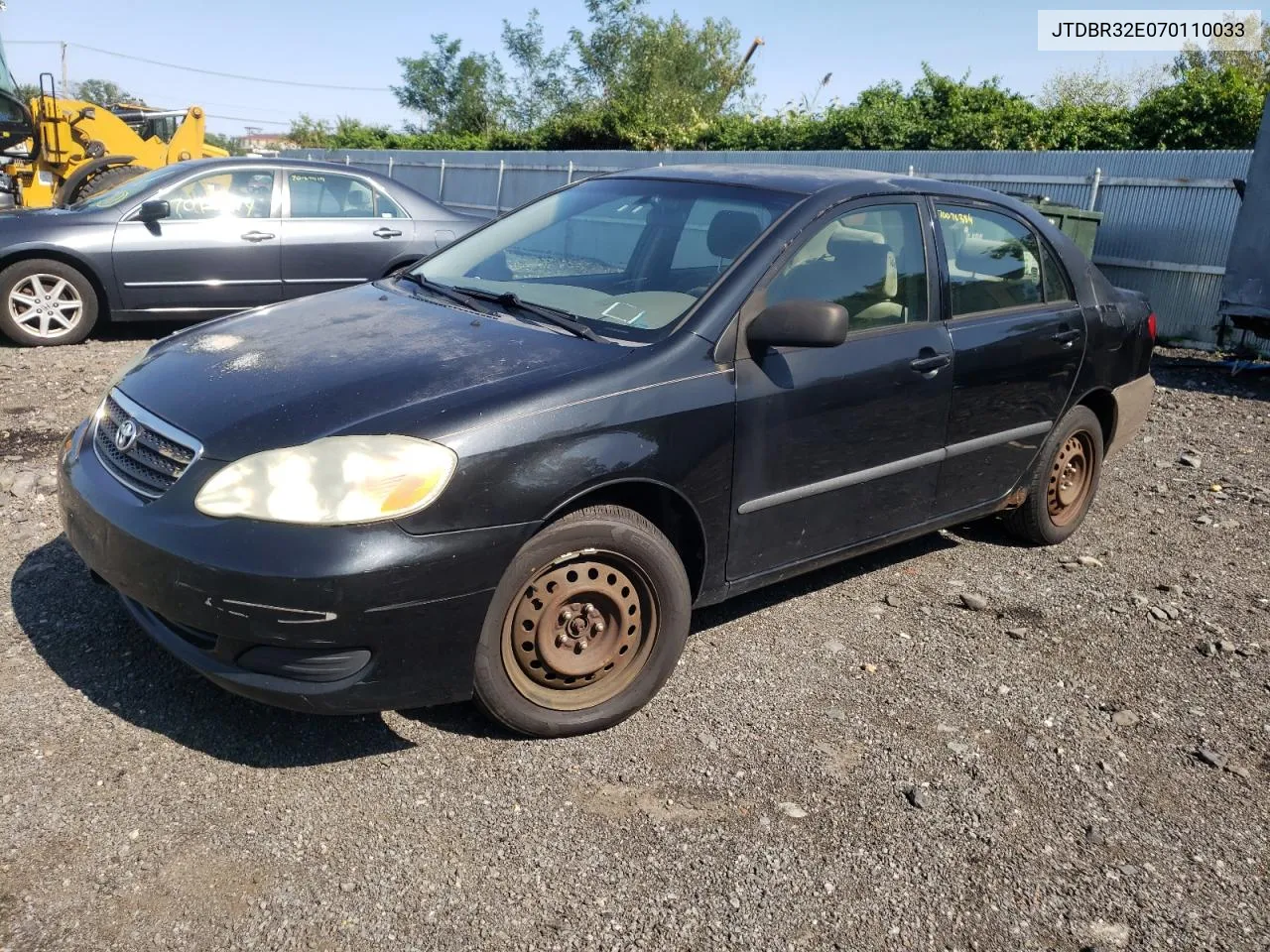 2007 Toyota Corolla Ce VIN: JTDBR32E070110033 Lot: 70076354