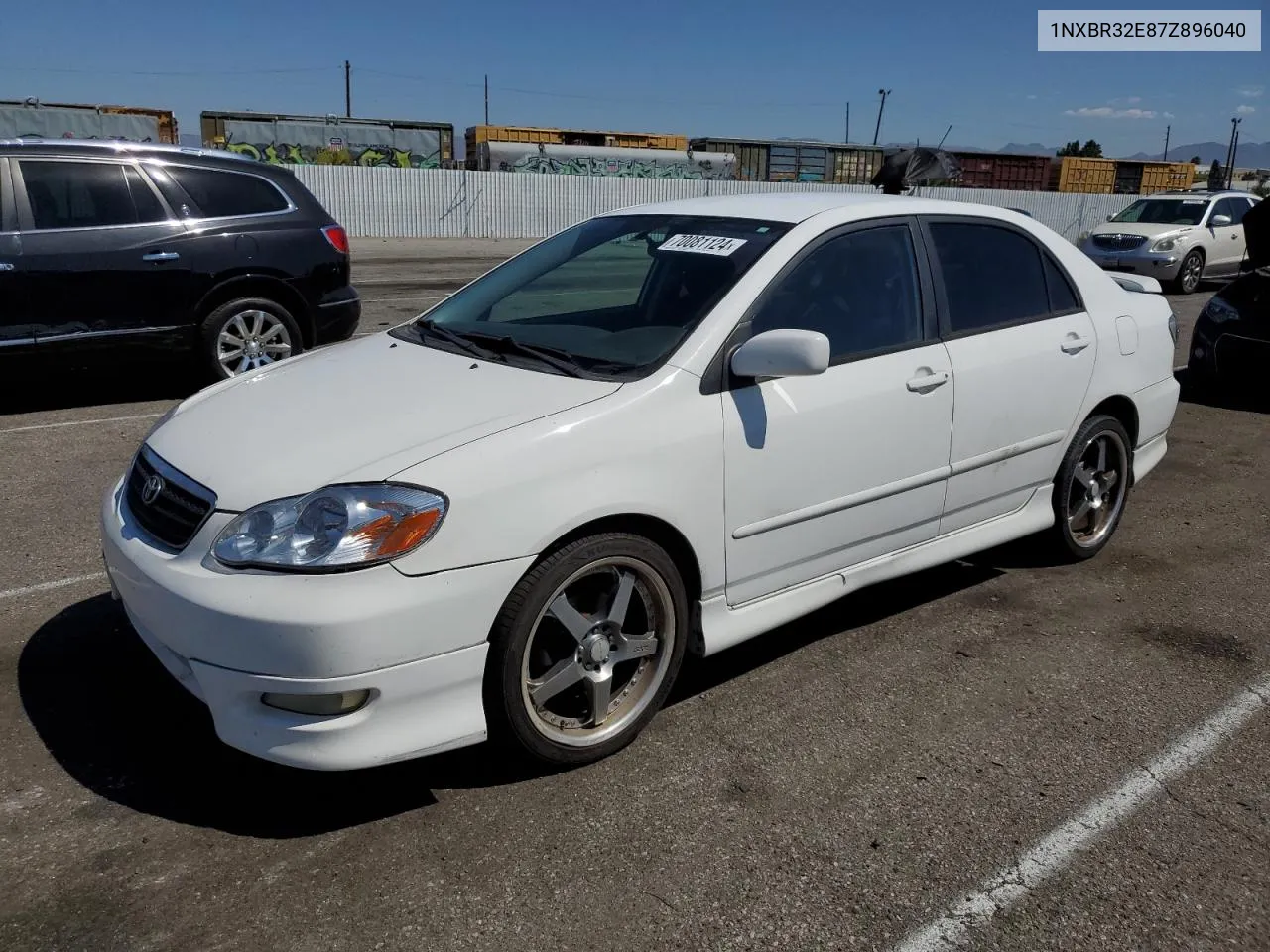 2007 Toyota Corolla Ce VIN: 1NXBR32E87Z896040 Lot: 70081124